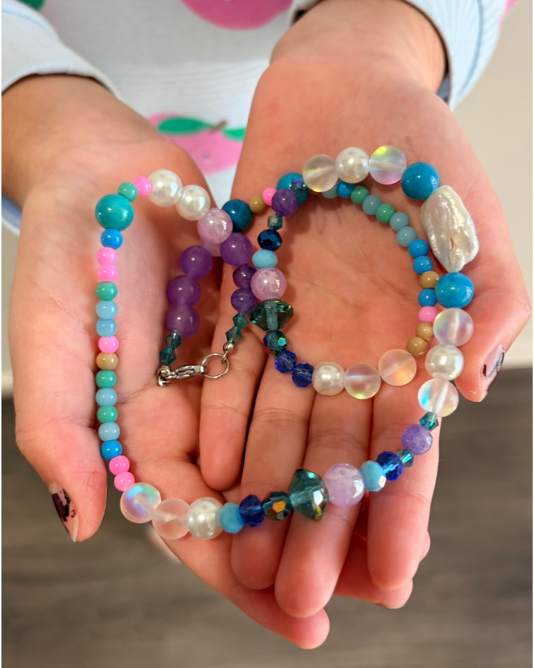 21st Sept | 2:00pm | Mooloolaba | Parent & Child Gemstone Necklace Workshop