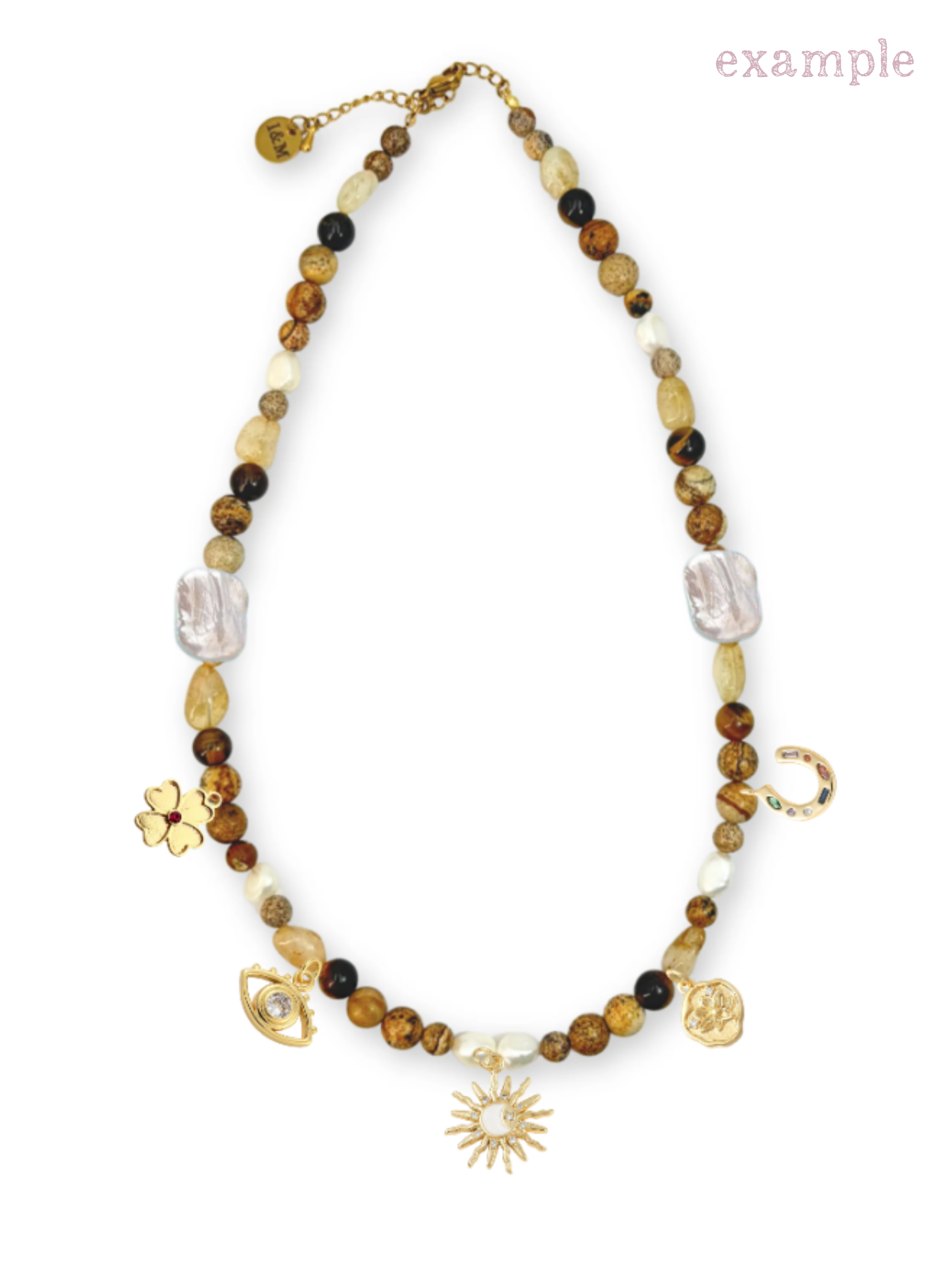 'The Returning' Customisable Gemstone Necklace