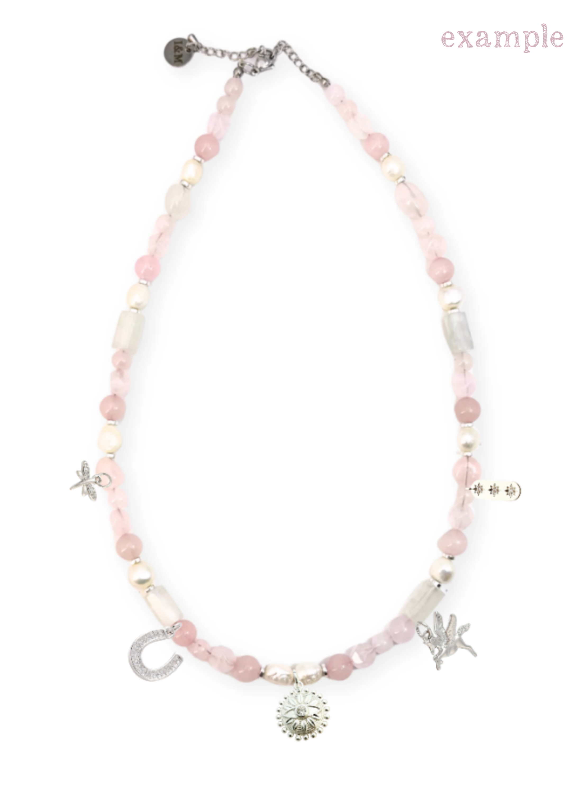 'The Inner Bloom' Customisable Gemstone Necklace
