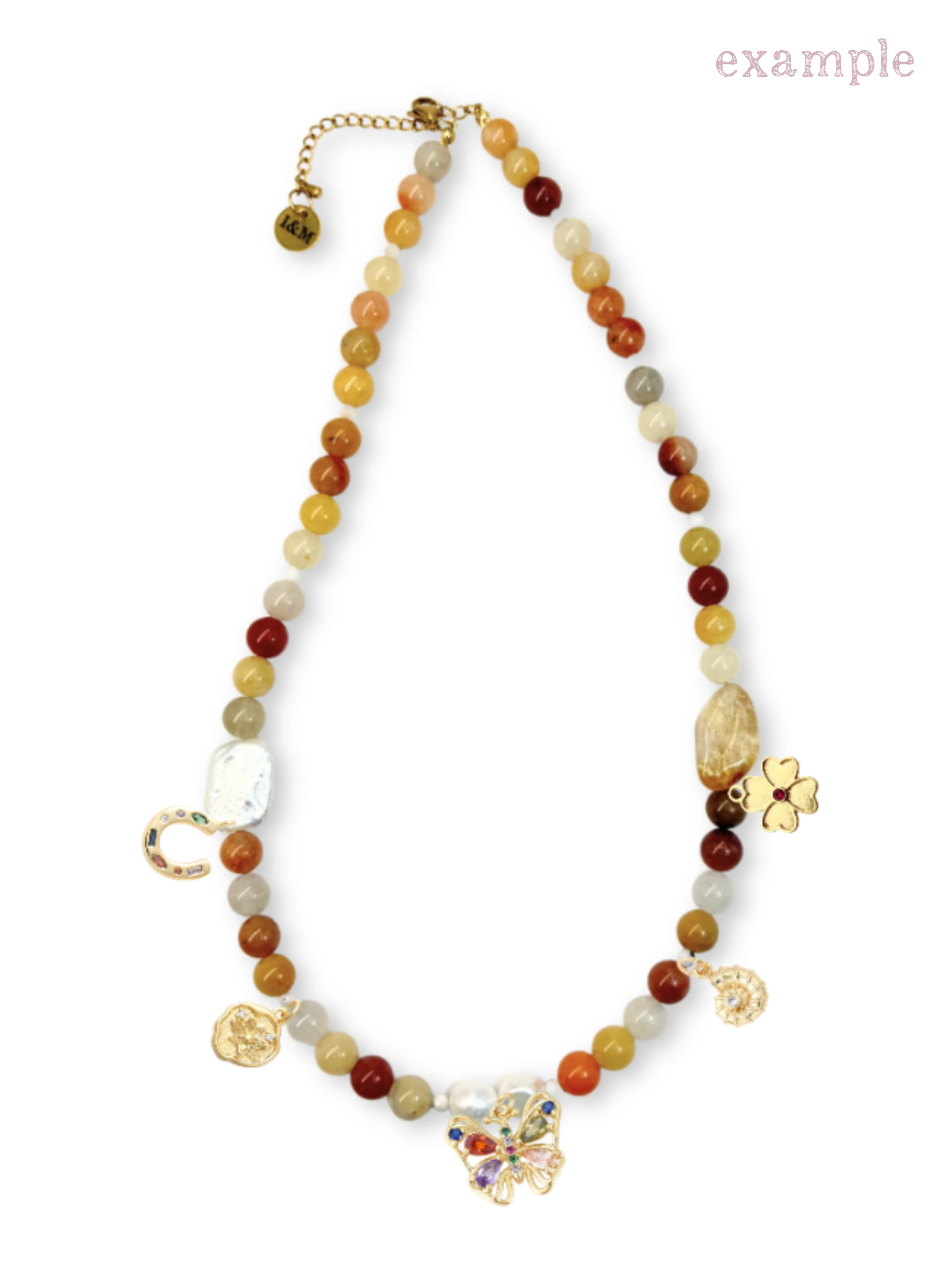 'The Radiant' Customisable Gemstone Necklace