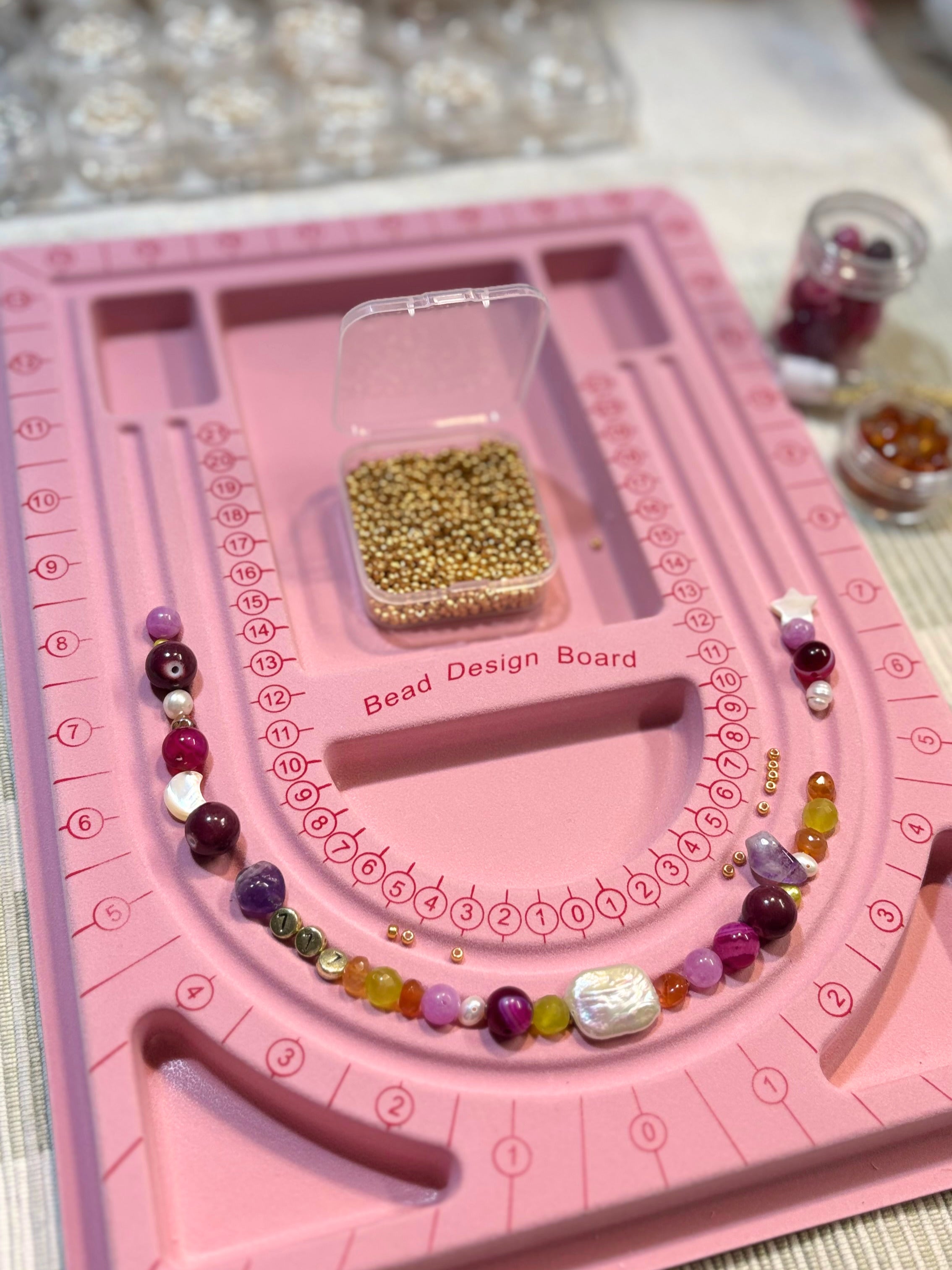 Bead Your Own Gemstone Necklace - A Jewellery Making Workshop