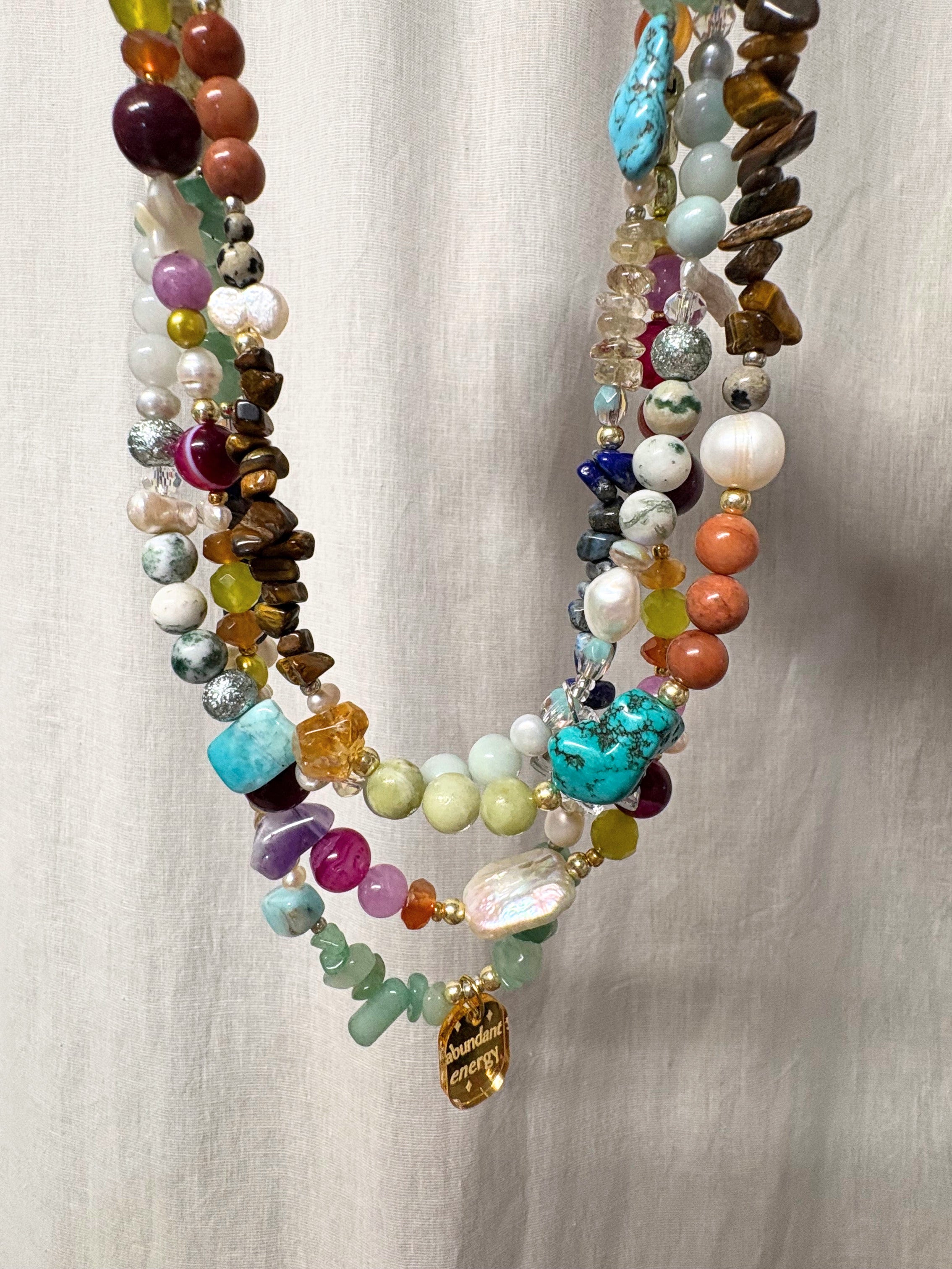 Bead Your Own Gemstone Necklace - A Jewellery Making Workshop