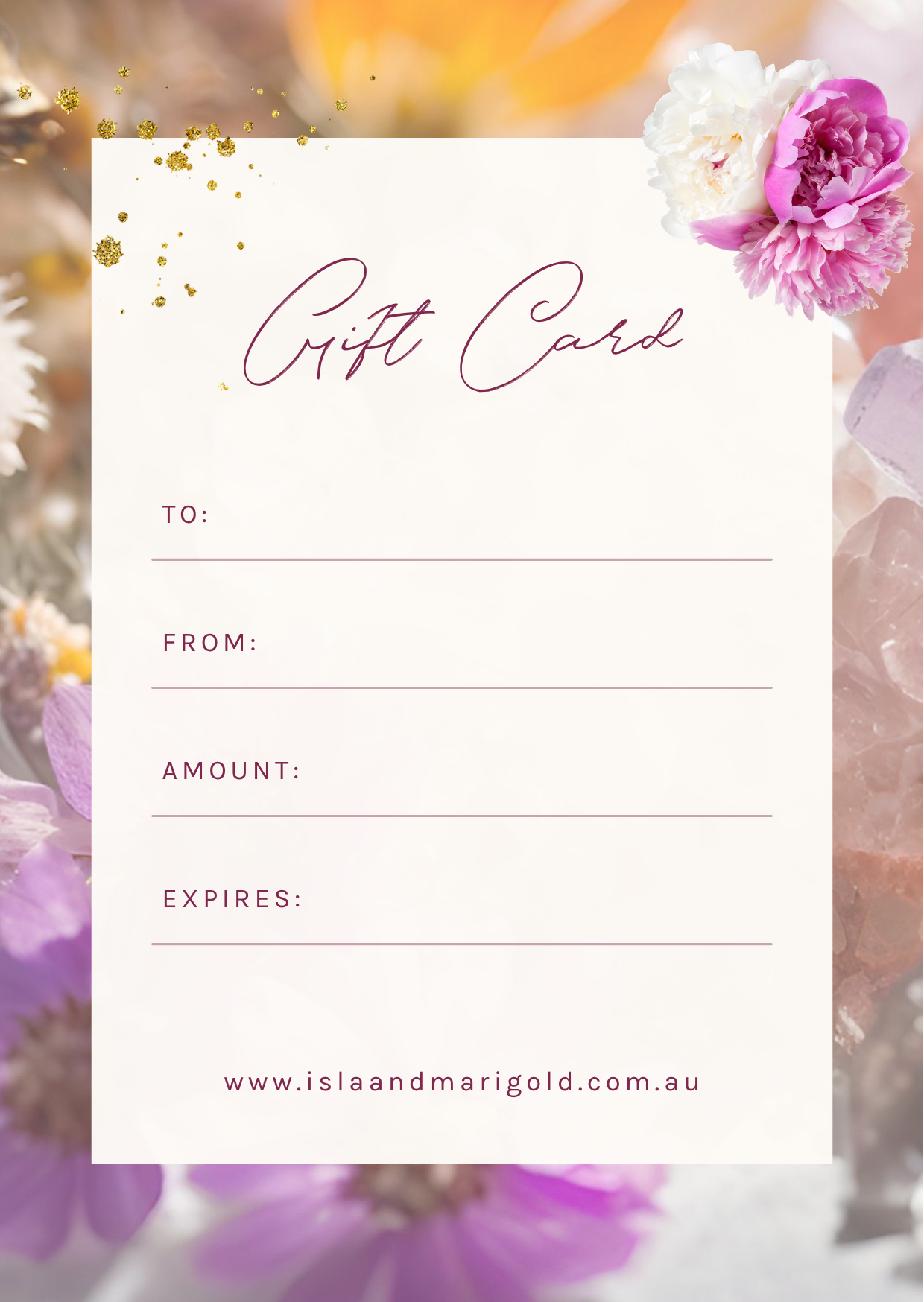 Gift Card - Isla & Marigold