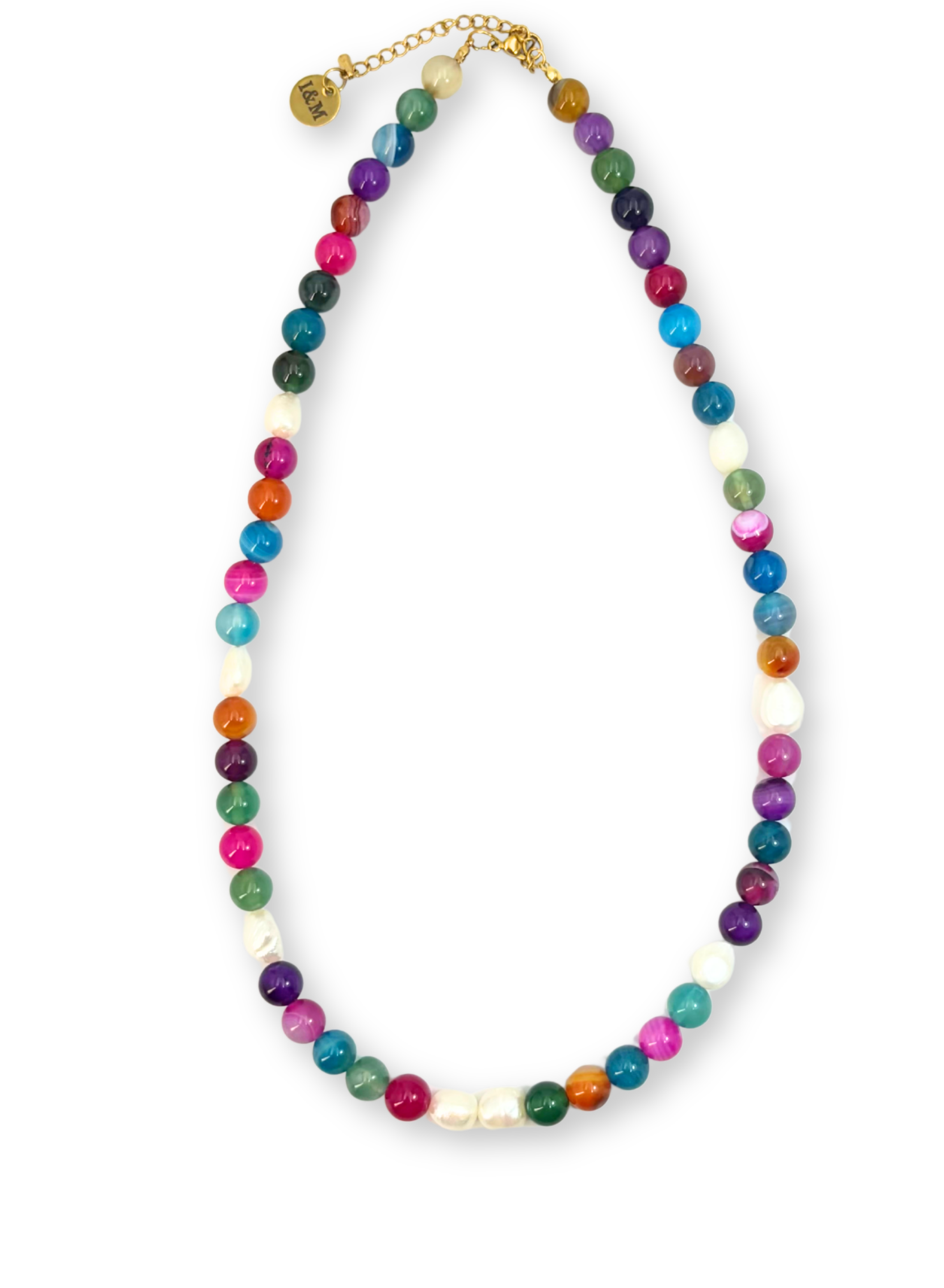 'The Joyful' Customisable Gemstone Necklace