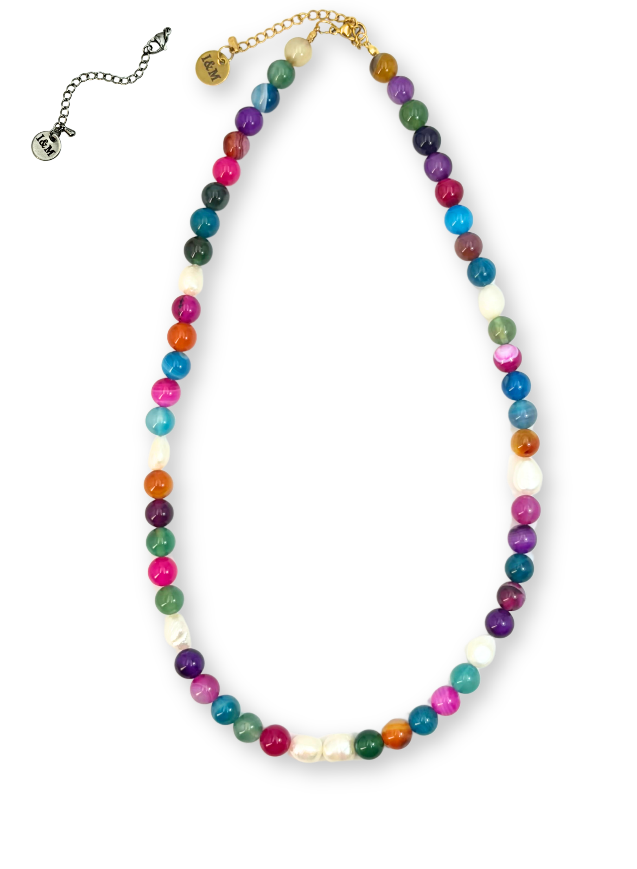 'The Joyful' Customisable Gemstone Necklace