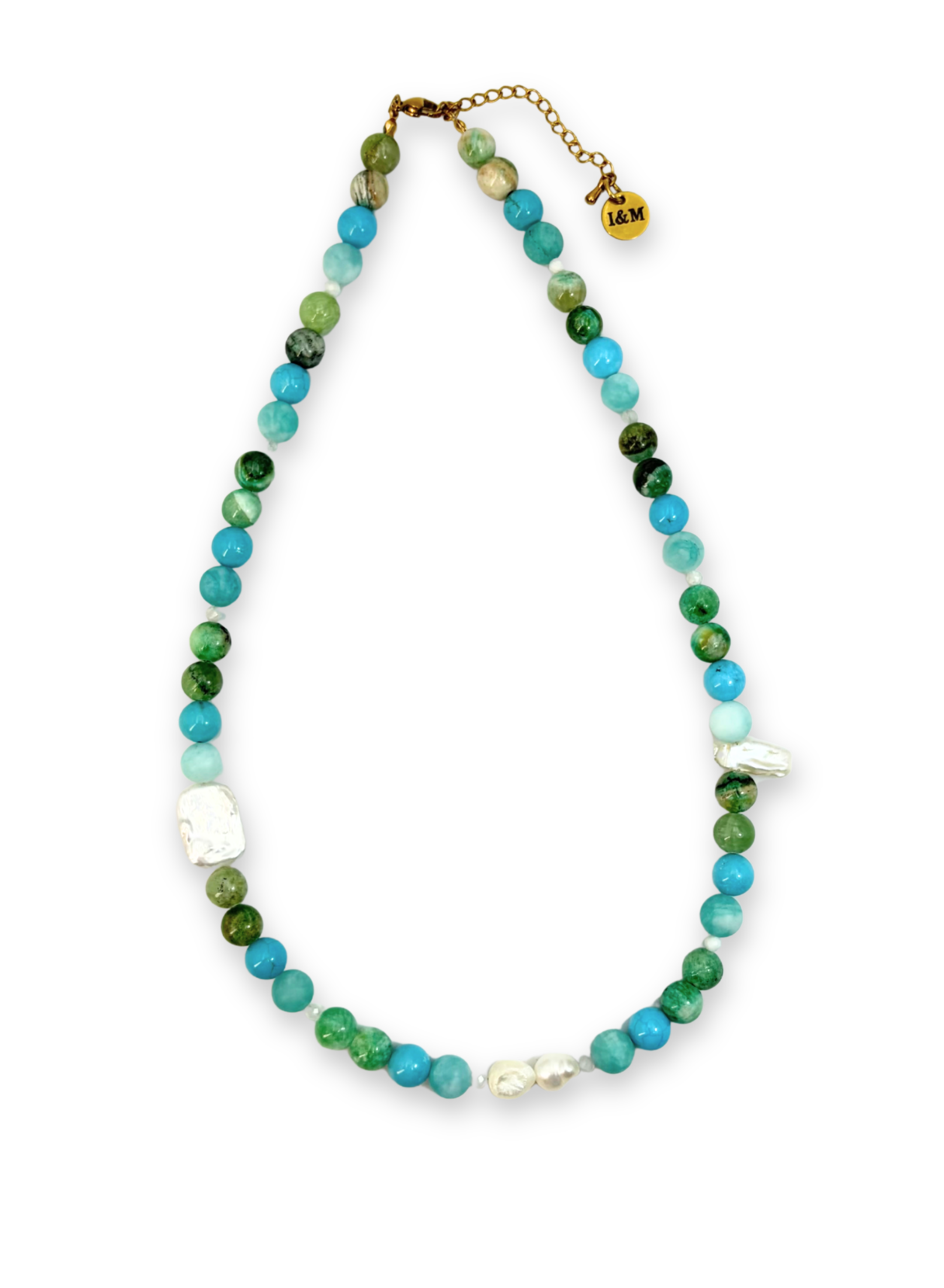 'The Traquility' Customisable Gemstone Necklace