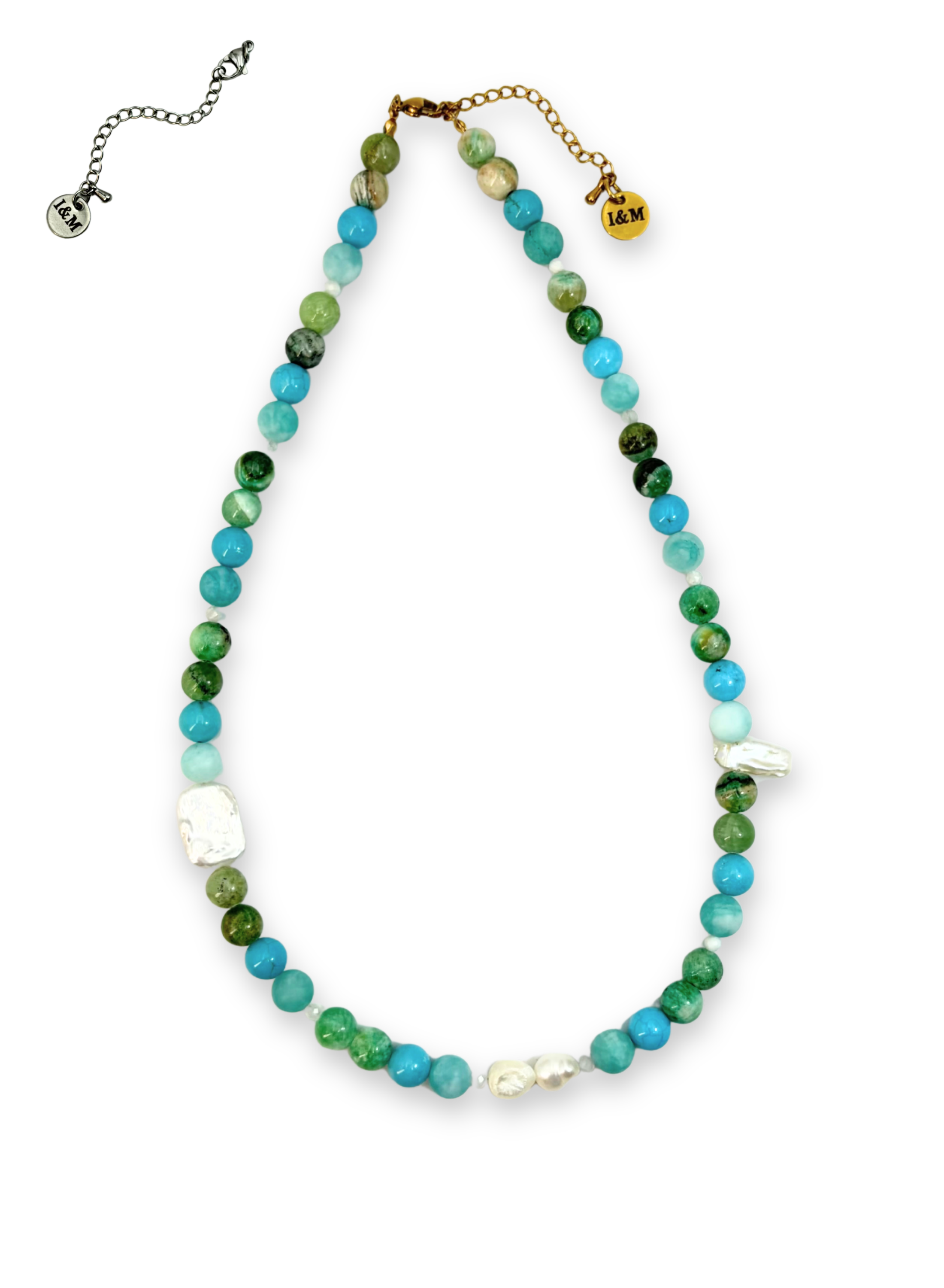 'The Traquility' Customisable Gemstone Necklace