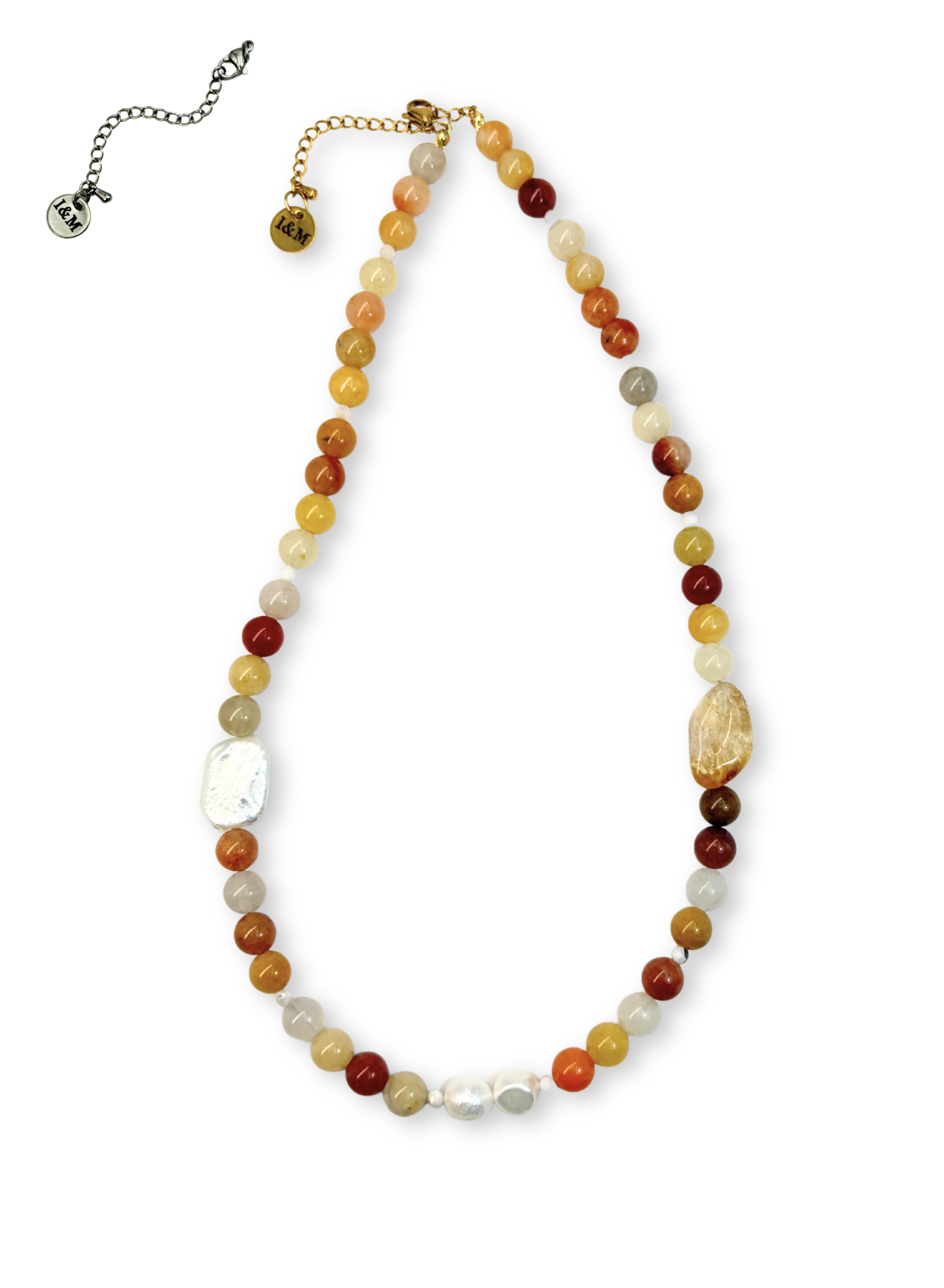 'The Radiant' Customisable Gemstone Necklace