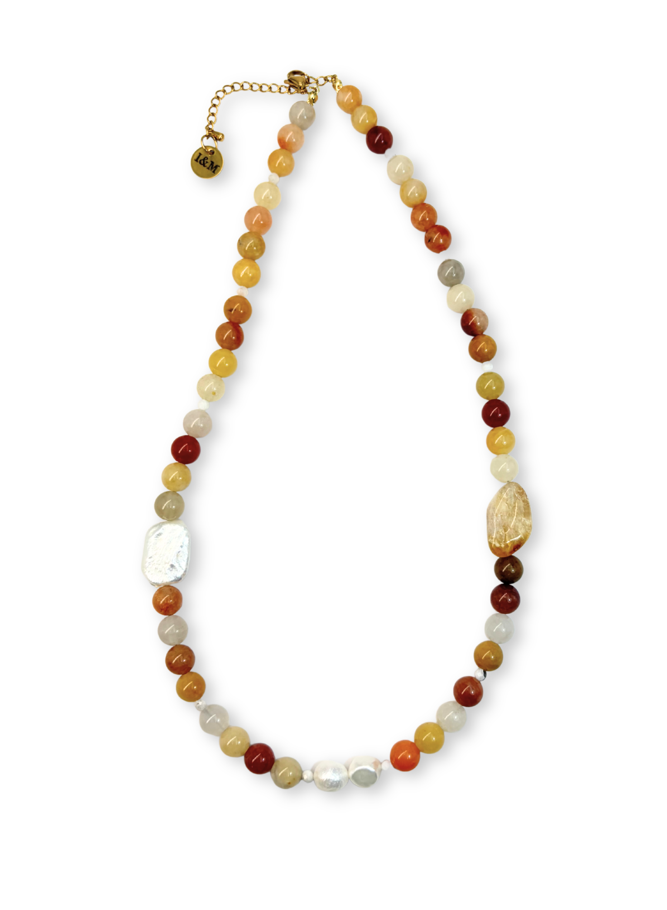 'The Radiant' Customisable Gemstone Necklace