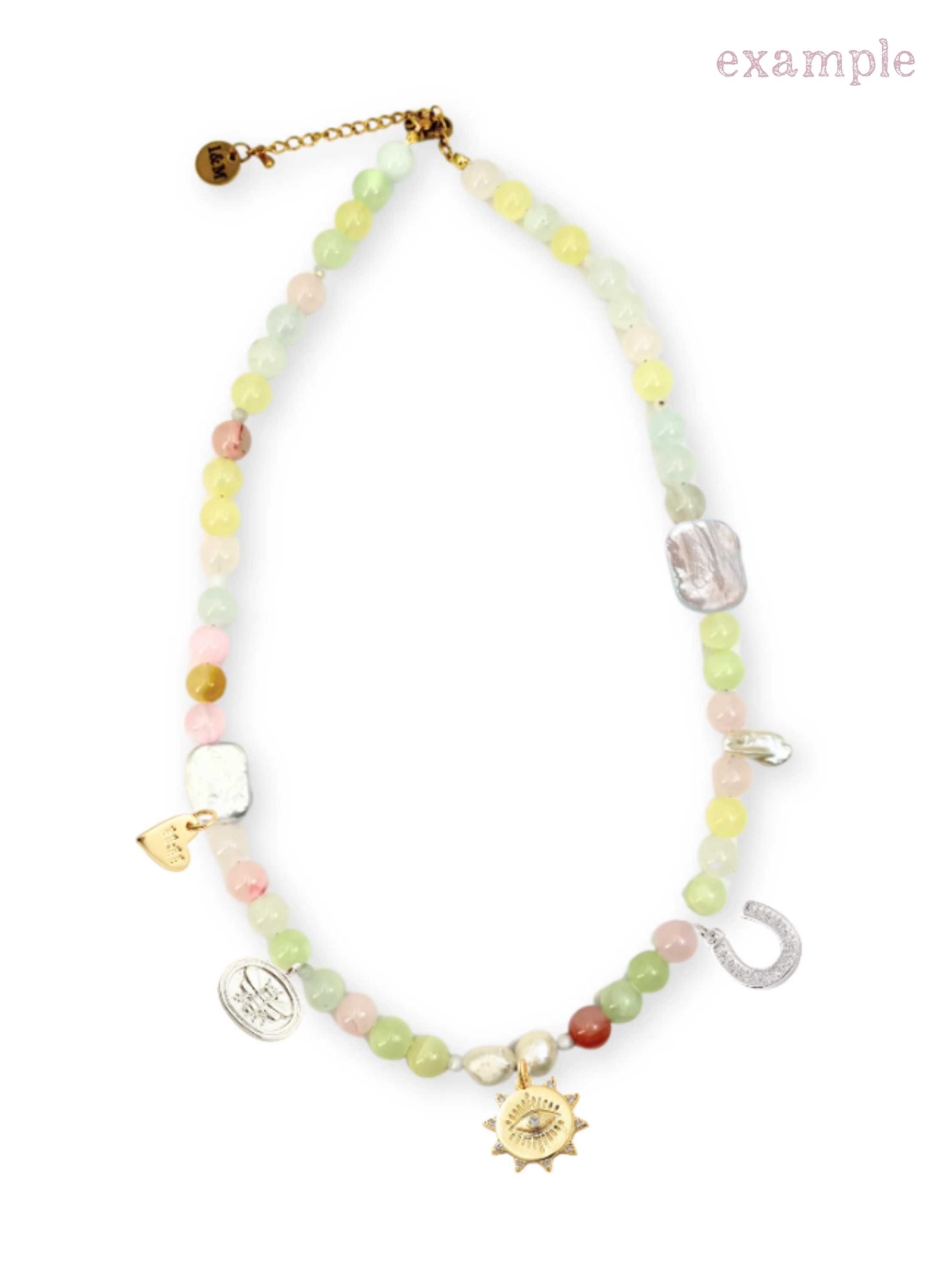 'The Harmony' Customisable Gemstone Necklace