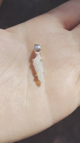 Flashy Ethiopian Opal Pendant 4