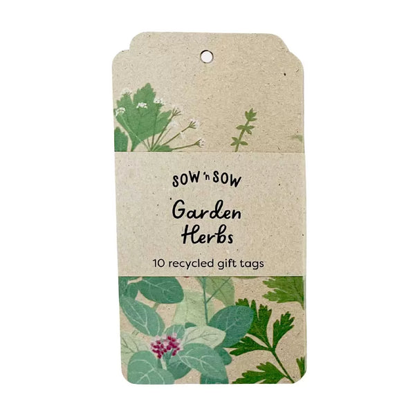 Gift Tag- Garden Herbs (10 Pack)