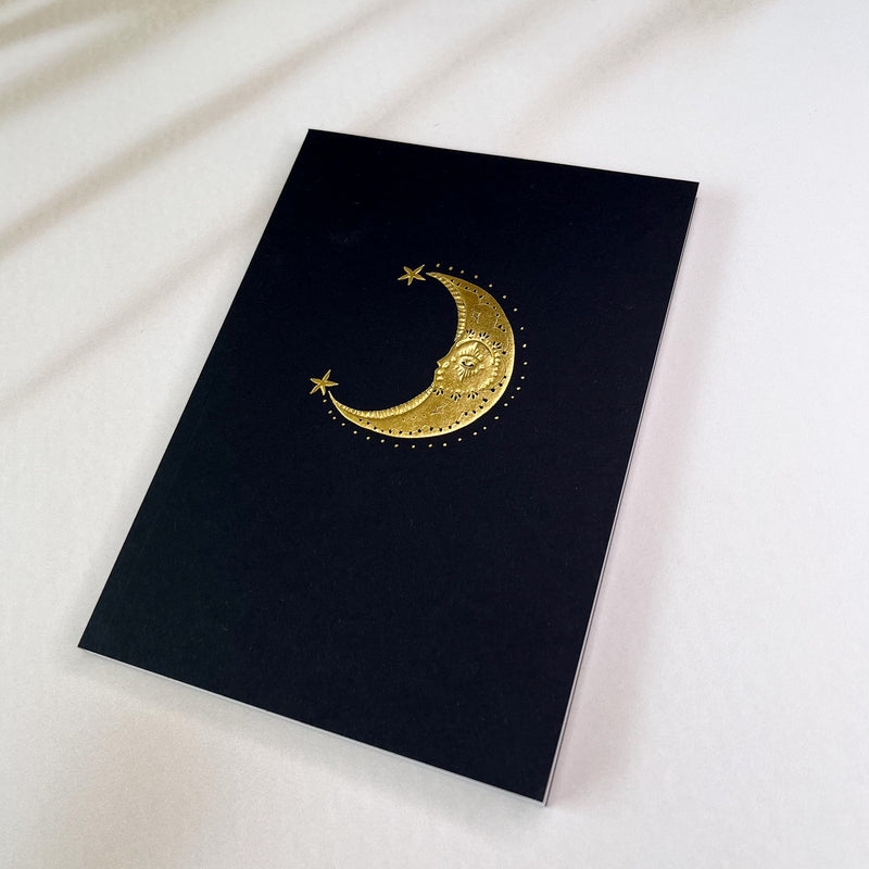 Notebook- Gold Moon