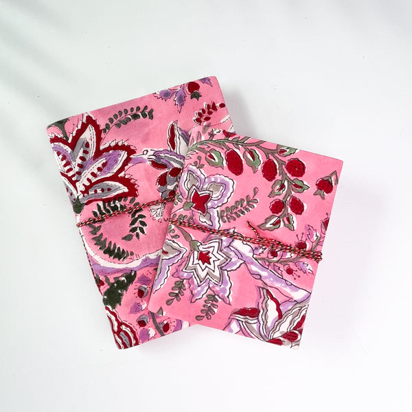 Recycled Paper Diary- Pink