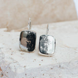 Pyrite Black and Gold Earrings 5