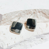 Pyrite Black and Gold Earrings 10