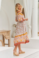 Blossom Midi Dress- Quincy