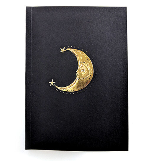 Notebook- Gold Moon