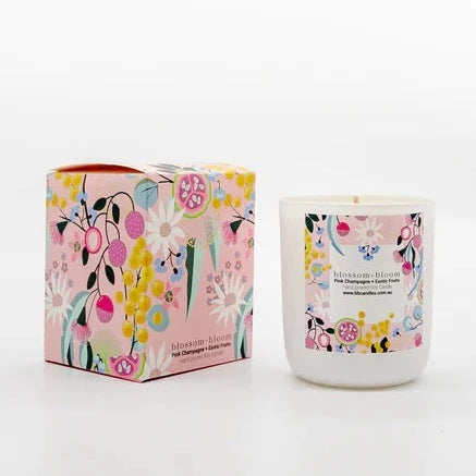 Soy Candle - Pink Champagne and Exotic Fruits