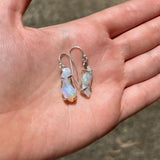 Flashy Ethiopian Opal Earrings 4